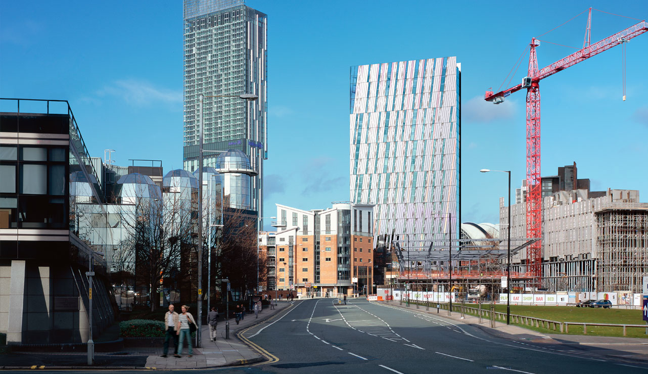 Manchester is developing in the next ten years with new homes and apartments